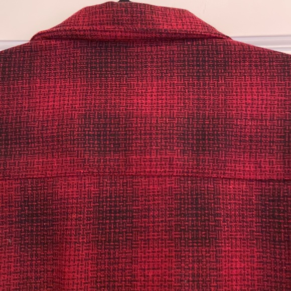 Mens Eddie Bauer Wool Shirt Jacket Medium - Picture 6 of 6